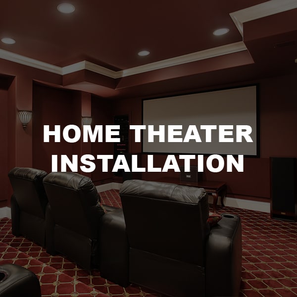 home theater installation in Texas